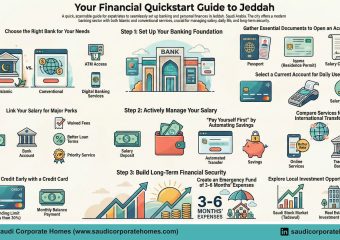Banking and Salary Setup Tips for Newcomers in Jeddah