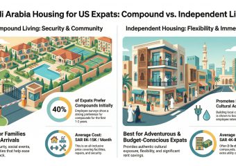 Compound Living vs. Independent Housing: Helping US Expats Choose the Right Accommodation in Saudi Arabia