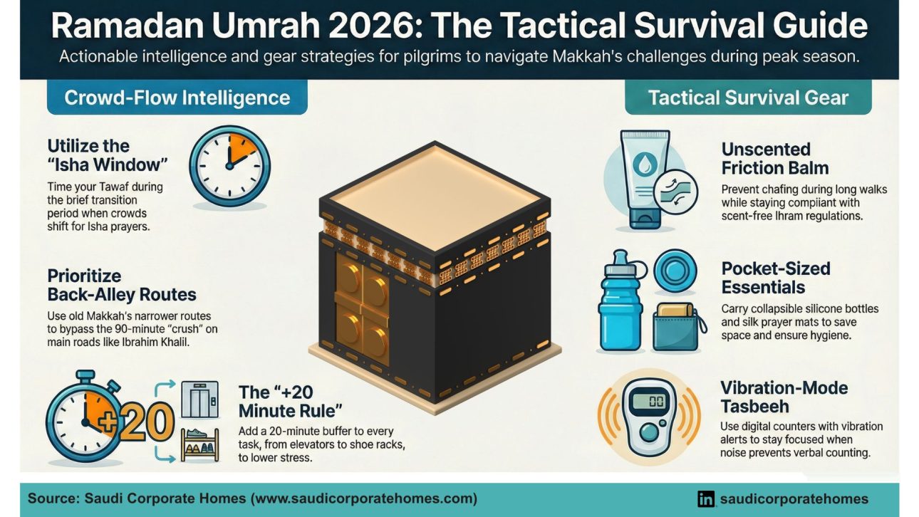 Umrah Pilgrim Essentials: Preparing for Ramadan Crowds in Makkah 2026