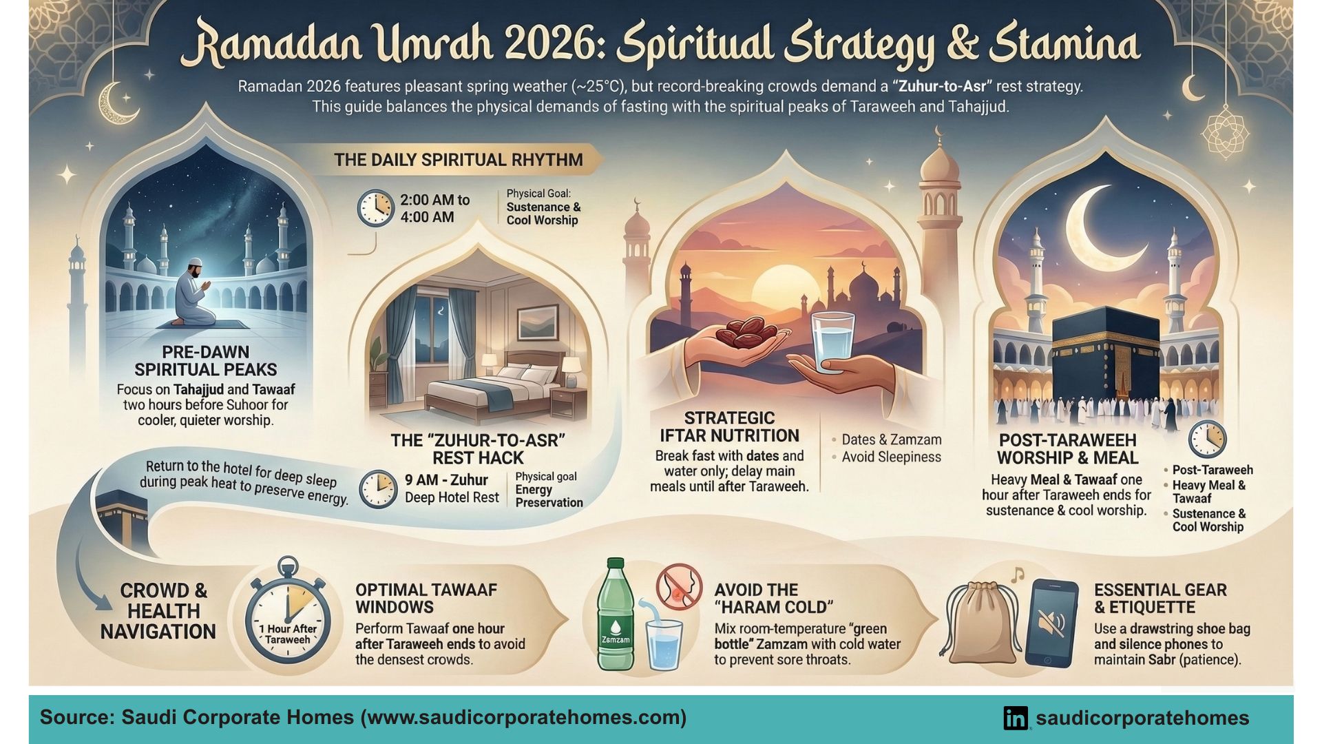 Combining Umrah and Ramadan 2026: Spiritual Tips for International Pilgrims