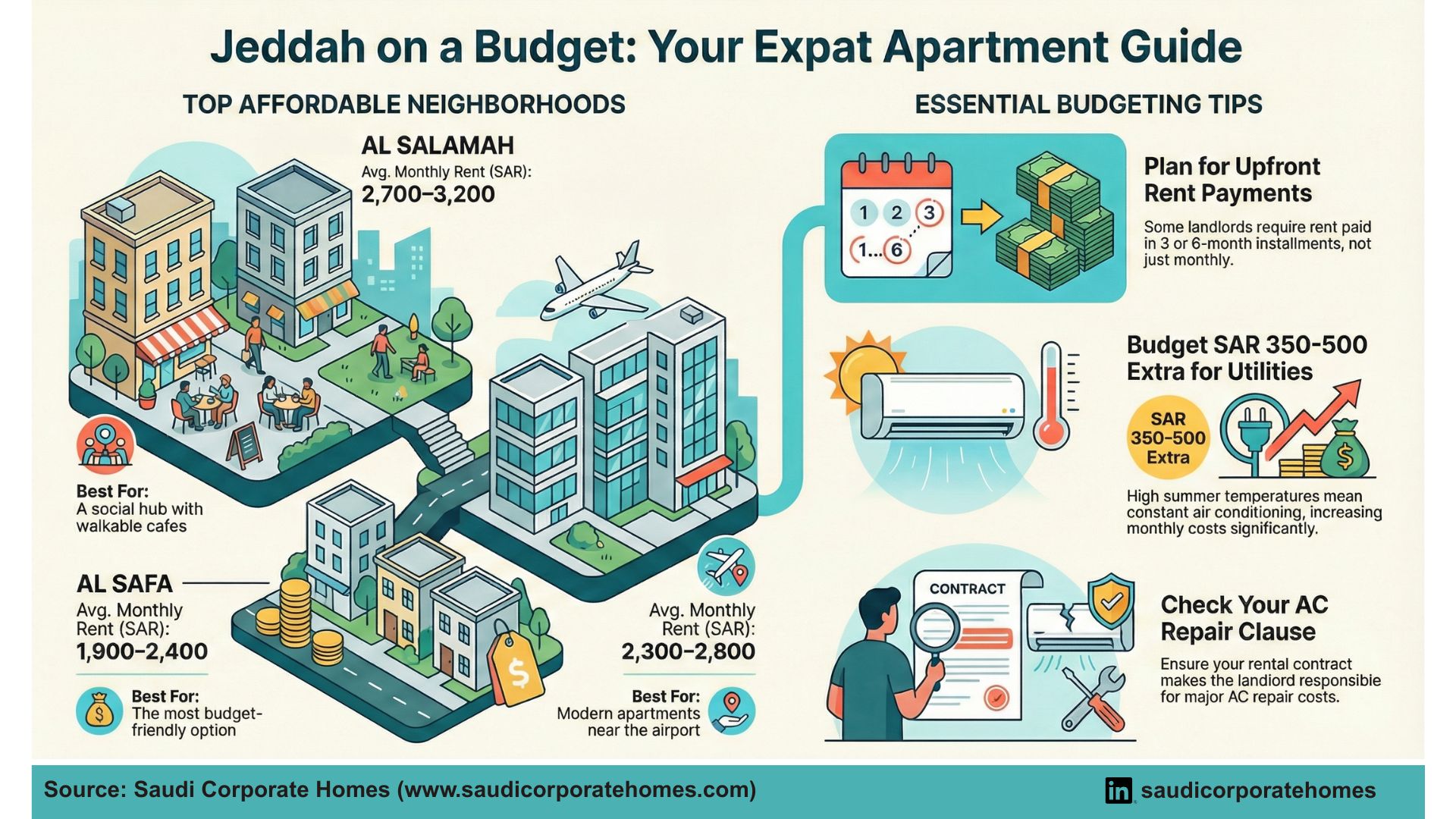 Jeddah Apartment Hunting: Affordable Neighborhoods for New Expats