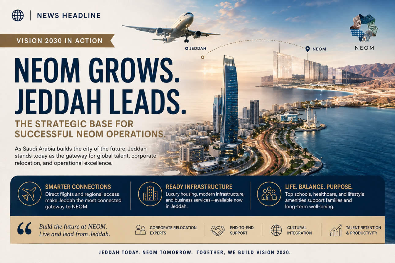 Mastering Your Move: How to Balance NEOM Project Life from Jeddah 