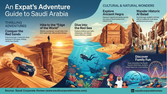 From Desert Safaris to Red Sea Diving: 15 Must-Try Leisure Activities for Expats in Saudi Arabia